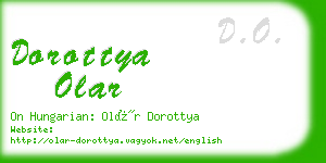 dorottya olar business card